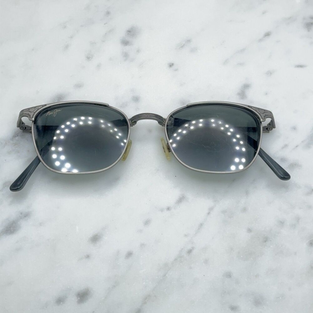 Maui Jim MJ 706-17C Stillwater Antique Pewter Sunglasses Frames Only * 52-20-145